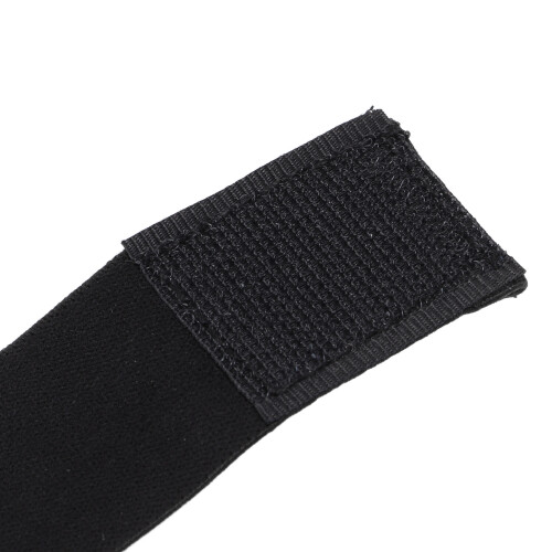 2 pièces/set Sangles de jambe en caoutchouc réfléchissantes blanches 19 g 2