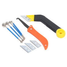 Kit d'outils pour calfeutrage et jointoiement | Outils de carrelage à double extrémité en angle, ABS et acier