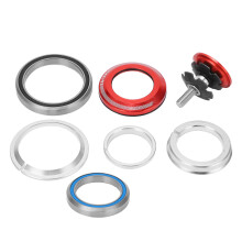 42x52mm Wasserdichter Aluminiumlegierung Fahrrad-Vorderradgabel-Kopfhörer-Set für Rennräder