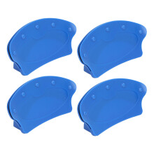 Kit di 4 holder in plastica per poker per 15 carte, antiscivolo, senza mani, accessori di gioco