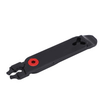 Aluminiumlegierung 4-in-1 Fahrradkettenverriegelungszange, Schwarz, 37 g