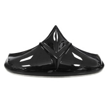 Motorcycle Vivid Black Rear  Tip for  Electra Glide FLHB Duo Glide