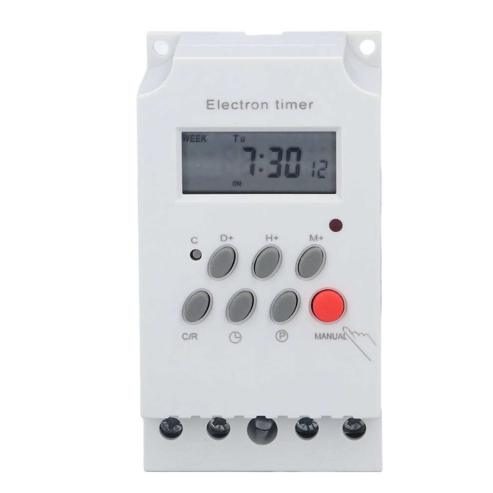 Electronic Timer Switch Kg316t-Ii 220V Lcd Microcomputer Controller 5041376223520