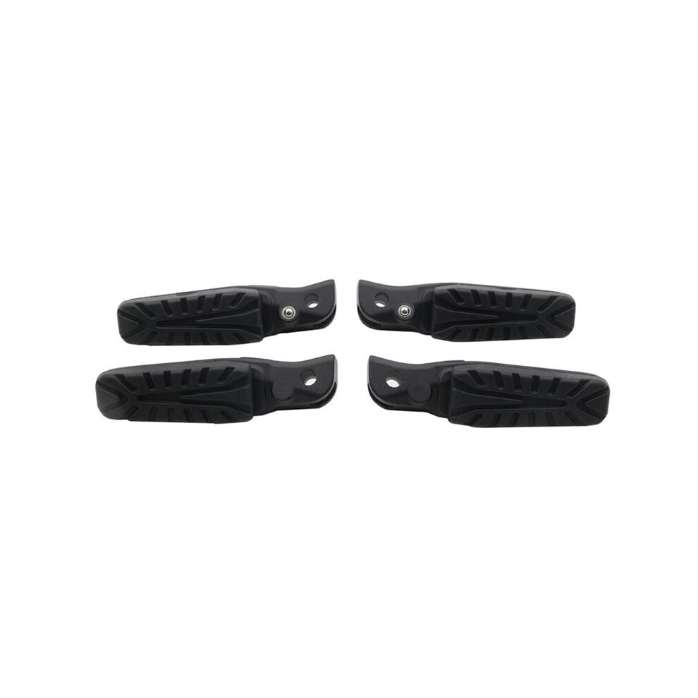 Motorcycle Front Rear Footrest Foot Pegs Pedals For 125 200 250 390 19-24 Rc125 Rc200 Rc390 Duke250 Duke390 Black 6031602071567