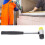 Double Faced Steel Rubber Hammer | 255mm, Φ30mm Handle Tool 16