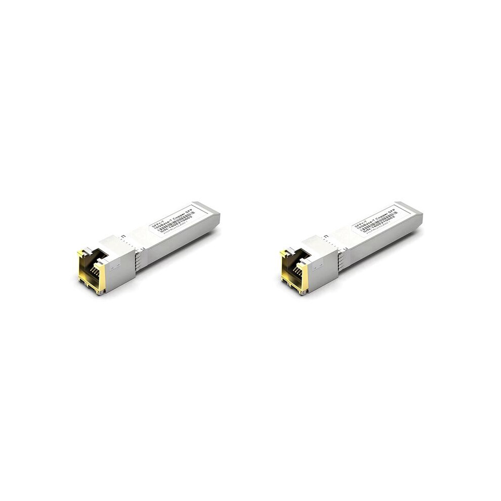 2X Sfp+ Module Rj45 Gbic 10G Connector Sfp Copper Cable Sfp 10G Electrical Port Optical Module Ethernet Port 6034191397162