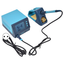 Precision Temperature Control Soldering Station with LCD Display Microcomputer System Fast Heating and Auto Standby Features for Electronic Repairs