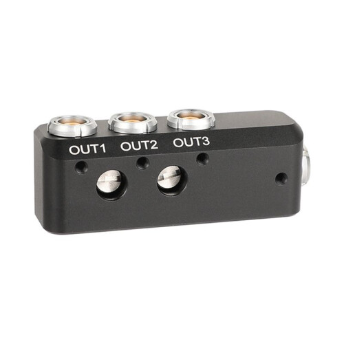 For  Camera Output 12V 0B2Pin to 4X 0B 2-Pin Input/Output Splitter Cable, 4 0B 2-Pin Power Distributors 2