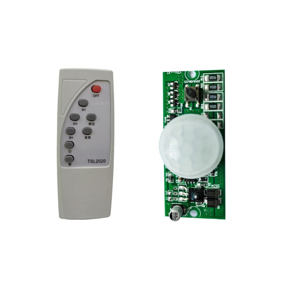 Solar Street Lamp Controller Circuit Board Of Pir Human Body Induction Solar Lamp With Remote Control Function 3.2V 3.7V 4713617421071