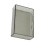 Custodia per sigarette in plastica, trasparente, apertura automatica, 93x62x28mm, nero 14
