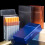 Custodia per sigarette in plastica, trasparente, apertura automatica, 93x62x28mm, nero 15