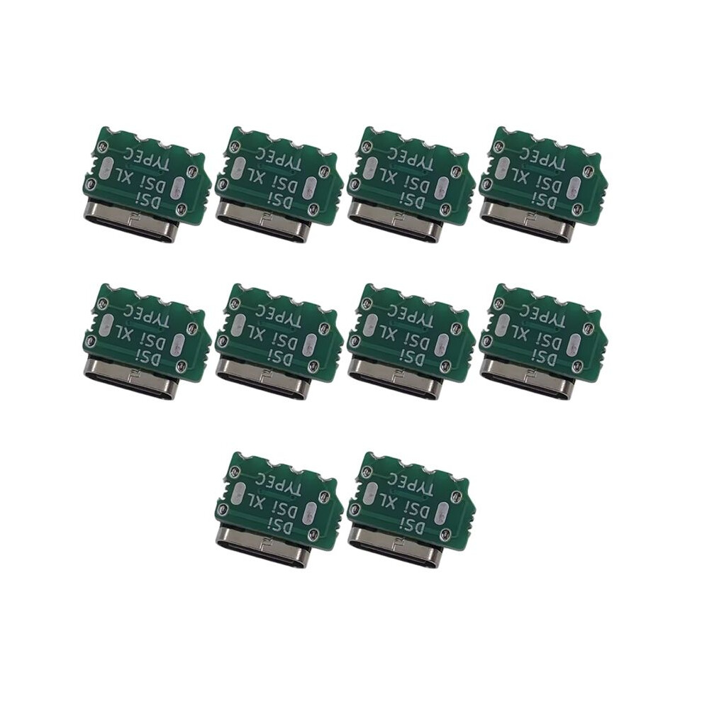 10Pcs Usb-C Replacement Charge Port For Ndsi Ndsi Xl Ll Convert To Usb-C Mod Usb Type C Charging Socket 6032267676586