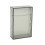 Custodia per sigarette in plastica, trasparente, apertura automatica, 93x62x28mm, nero 3