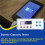 EBC-A05+ Electronic Load Tester Charger 5V Output for Mobile Phone Batteries and Computers Battery Capacity Power EU 2