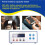 EBC-A05+ Electronic Load Tester Charger 5V Output for Mobile Phone Batteries and Computers Battery Capacity Power EU 5