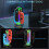 Universal 4 in 1 Charging Dock JYS-NS2318 for / 2 with 5 LED Dazzling Lights and Fingerprint Touch Function 6