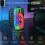 Universal 4 in 1 Charging Dock JYS-NS2318 for / 2 with 5 LED Dazzling Lights and Fingerprint Touch Function 8