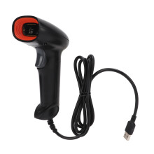 Wired USB Handheld Barcode Scanner for Retail & Supermarket Fast Scan Gun