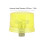 Yellow Rubber Hammer Head Set M8x1 Φ35mm Replacement Tips Soft Striking Tools 6