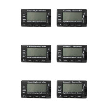 6X RC Cellmeter 7 Digital Battery Capacity Checker Controller Tester Voltage for LiPo Life Li-Ion NiMH Nicd Cell Meter