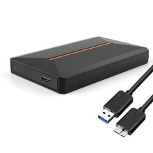 Mobiele Harde Schijf Box USB3.0 SATA2.5 Inch Notebooktape Externe Externe Harde Schijf voor Windows/Mas Os/Linux Zwart
