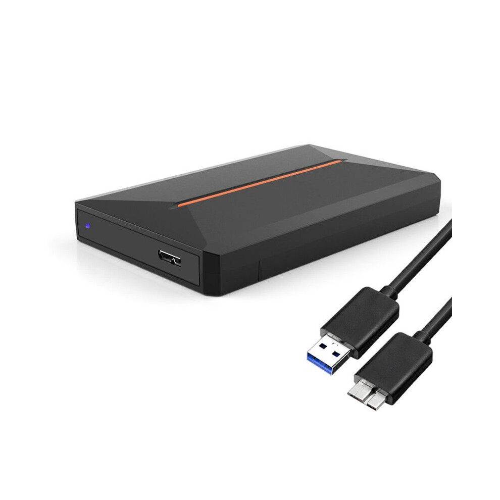 Mobile Hard Disk Box Usb3.0 Sata2.5 Inch Notebook Tape External External Hard Disk For Windows/Mas Os/Linux Black 6033581142108