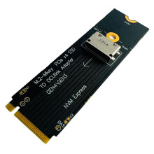 M.2 M-Key PCIe X4 SSD Naar U.2 OCUlink SFF-8612 Adapter Gen4/Gen3 voor 2,5 Inch NVME U.2(SFF 8639)SSD PCI-E NGFF Riser-Kaart