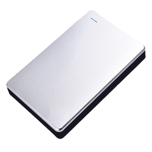 External Mobile Hard Disk High USB 3.0 1TB Storage Portable Hard Disk for Laptop Desktop PC Silver