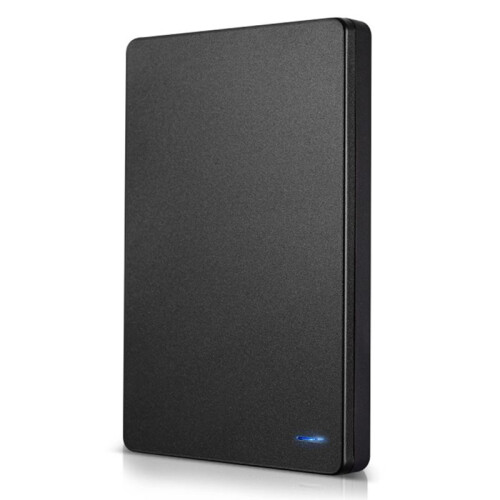 External Mobile Hard Disk High USB 3.0 1TB Storage Portable Hard Disk for Laptop Desktop PC Black