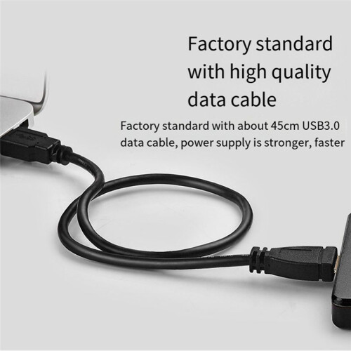 External Mobile Hard Disk High USB 3.0 1TB Storage Portable Hard Disk for Laptop Desktop PC Silver 2