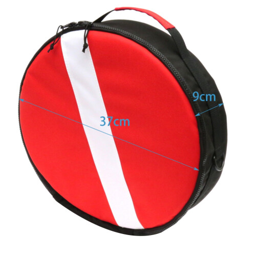 Portable Durable Nylon Dive Flag Scuba Diving Protective Bag for Regulator Carrying Bag Backpack & Shoulder Strap 2