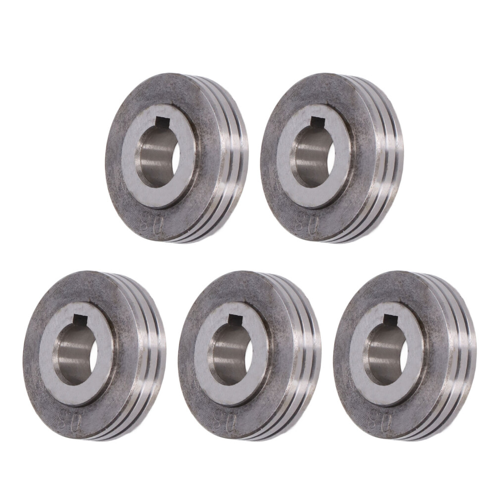 Welding Machine Feed Wheel 0.8Â1.0Mm 5 Pack Guide Rollers For Otc Equipment 7621376232371
