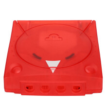 Custodia protettiva retrotrasparente per SEGA Dreamcast DC, materiale di alta qualità resistente agli urti, facile da smontare e protezione completa.