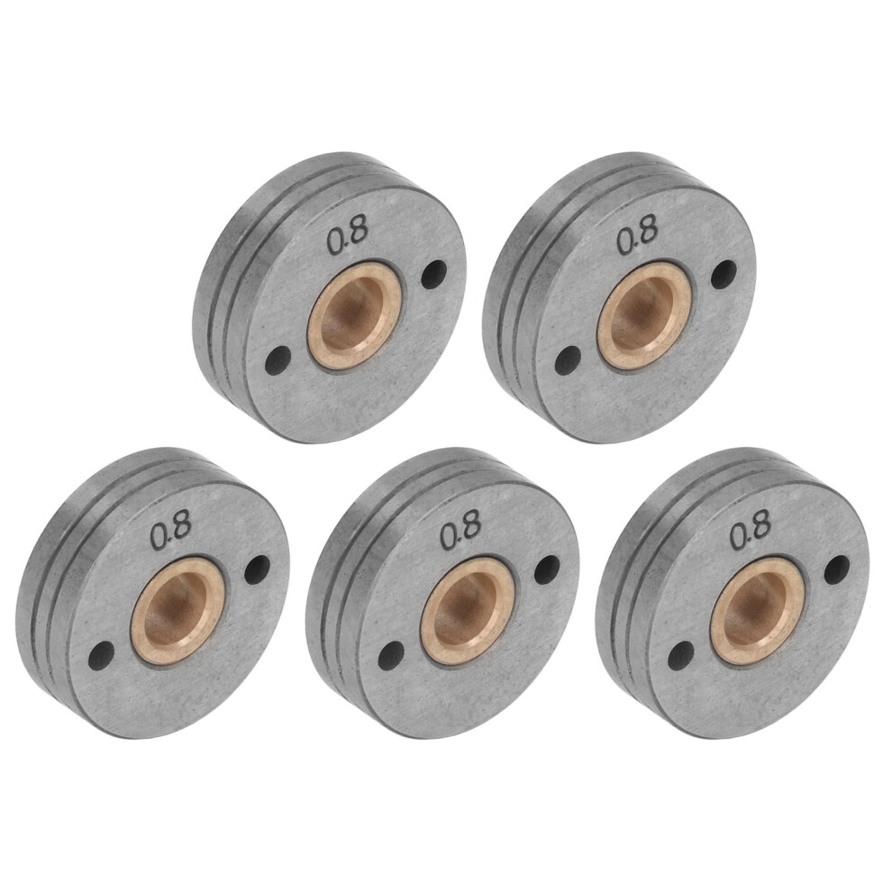Set Of 5 Steel Welding Wire Feed Wheel Bearings For 0.8Â1.0Mm Wire Diameter 9341376233113