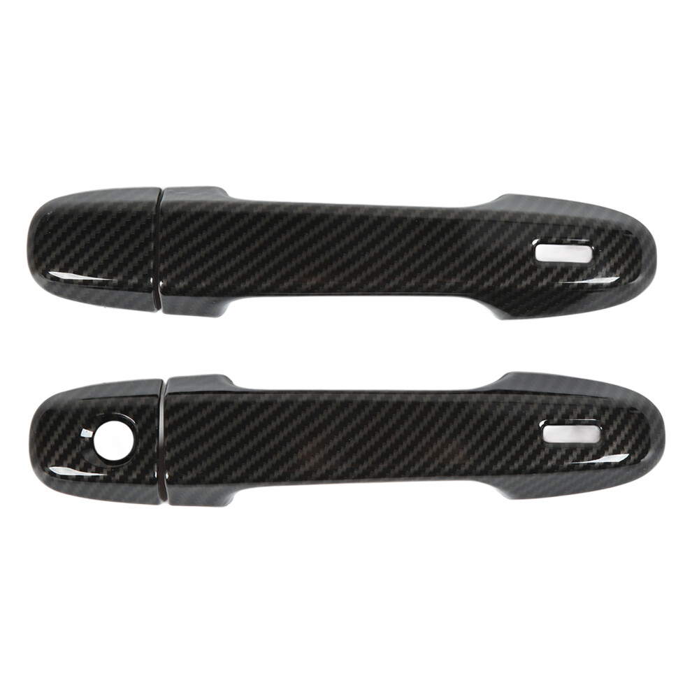 Easy-Fit Carbon Fiber Style Door Handle Covers For Gr86 Brz 2012Â2021 3791376234201