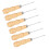 Durable 10Pcs Leather Sewing Awl 125mm Tool Kit for Easy Crafting 12