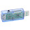 Tester USB U96, 5A, 32,5V, Schermo IPS da 12800px, Custodia Blu 7