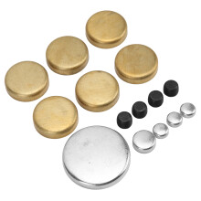 Ford Small Block Brass Freeze Plug Kit 255-351ci MPE‑108BR Durable Fit
