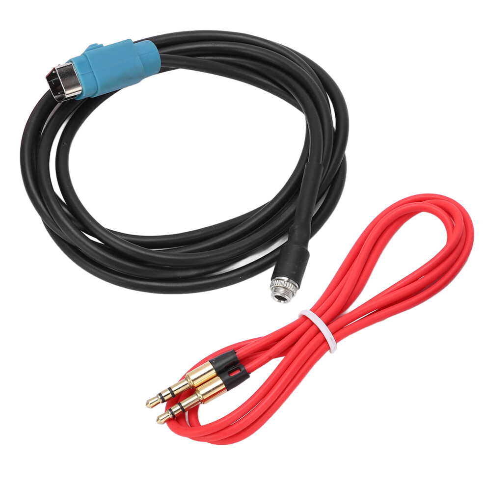 Aux Adapter Cable For Alpine Kce-237B, 3.5Mm Jack Replacement 8481376236866