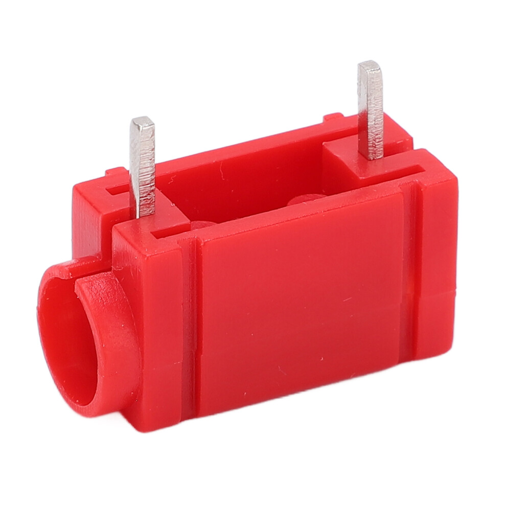 Panel Mount Banana Socket 4Mm 5Pcs Nickel Plated Brass For Multimeter - Red 4921376238483