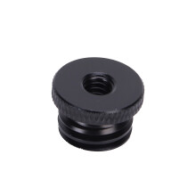 Schroefdraadadapter voor professionele audio, eenvoudig te bedienen 1/4 inch vrouwelijke naar 5/8 inch mannelijke schroefdraadadapter,