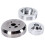 Polished Hub Adapter for Steering Column, Durable in Using Advanced Manufacturing Technology with Direct Bolt-On Compatibility, Universal 5 and 6 7