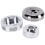Polished Hub Adapter for Steering Column, Durable in Using Advanced Manufacturing Technology with Direct Bolt-On Compatibility, Universal 5 and 6 8