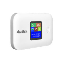 4G LTE WiFi mobil hotspot, höghastighetsinternetåtkomst med SIM-kortplats, bärbart internet för campare, lätt och bärbar design, ansluts
