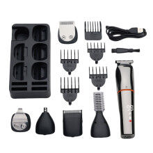 Electric Beard Trimmer for Men, Cordless Design with LED Display, Multi-Functional Trimmer Kit Featuring High Performance Sharp Blades, USB