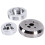 Polished Hub Adapter for Steering Column, Durable in Using Advanced Manufacturing Technology with Direct Bolt-On Compatibility, Universal 5 and 6 6