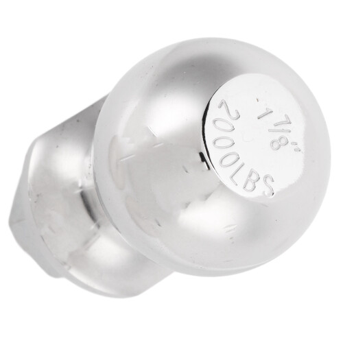 1-7/8in Dia Hitch Ball Chrome 2000 LBS Capacity 5/8x1.75in Shank 1