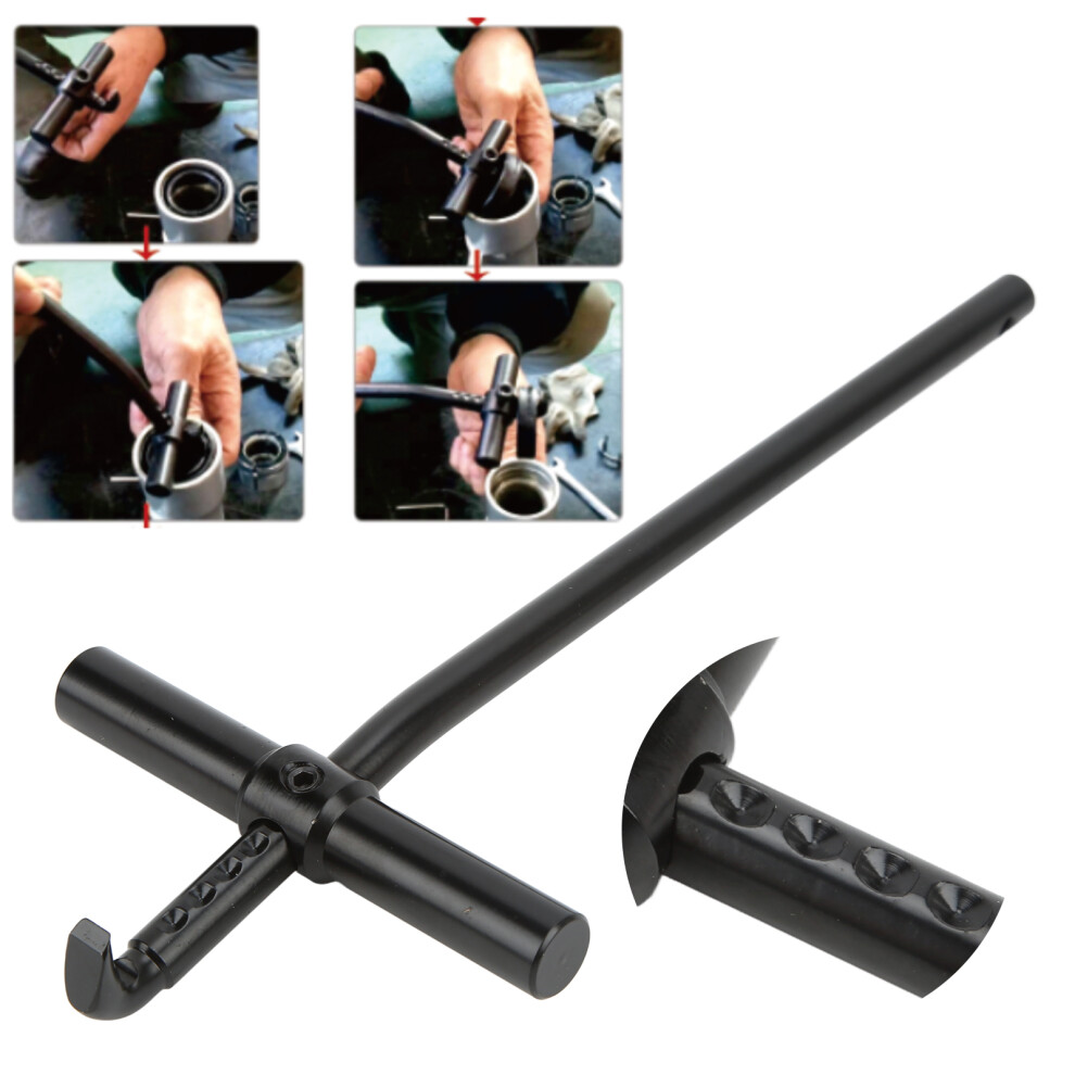 Precision 20-90Mm Metal Oil Seal Puller With Long Handle Finish Black 9341376240807