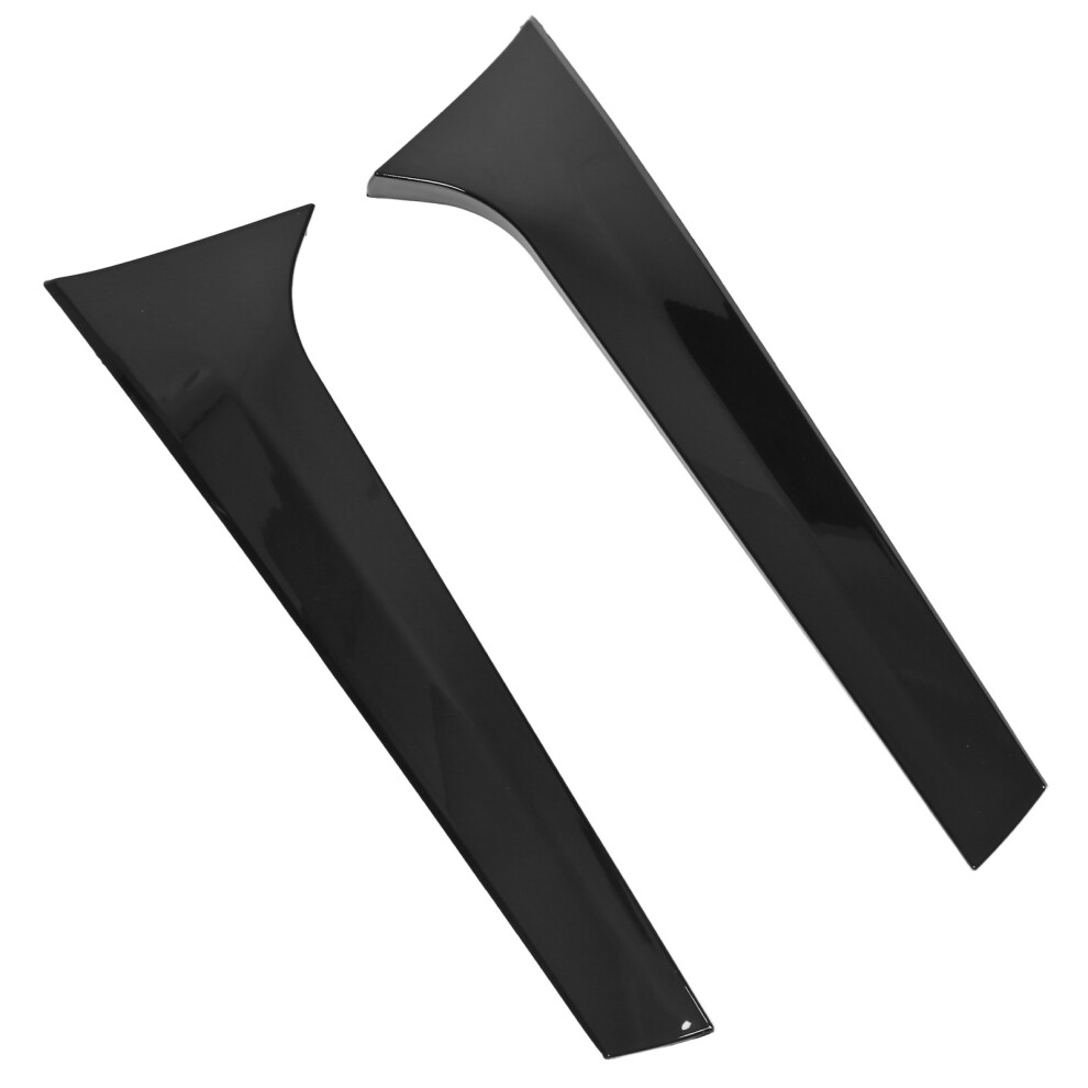 Gloss Rear Window Side Spoiler For W166 Ml Gle 2012-2018 Black 7631376241013