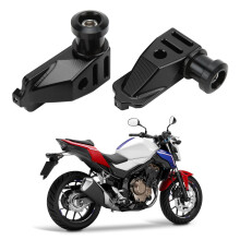 Aluminium Rear Axle Block Chain Adjuster for CB500F/X R 2013-2016 Black